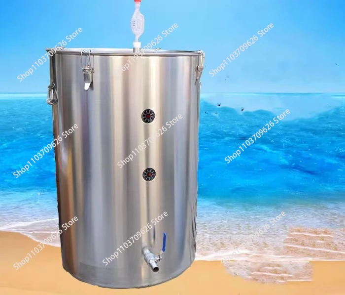 Stainless steel fruit wine  fermentation tank homebrew wine fermentation barrel winemaking equipment storage barrel