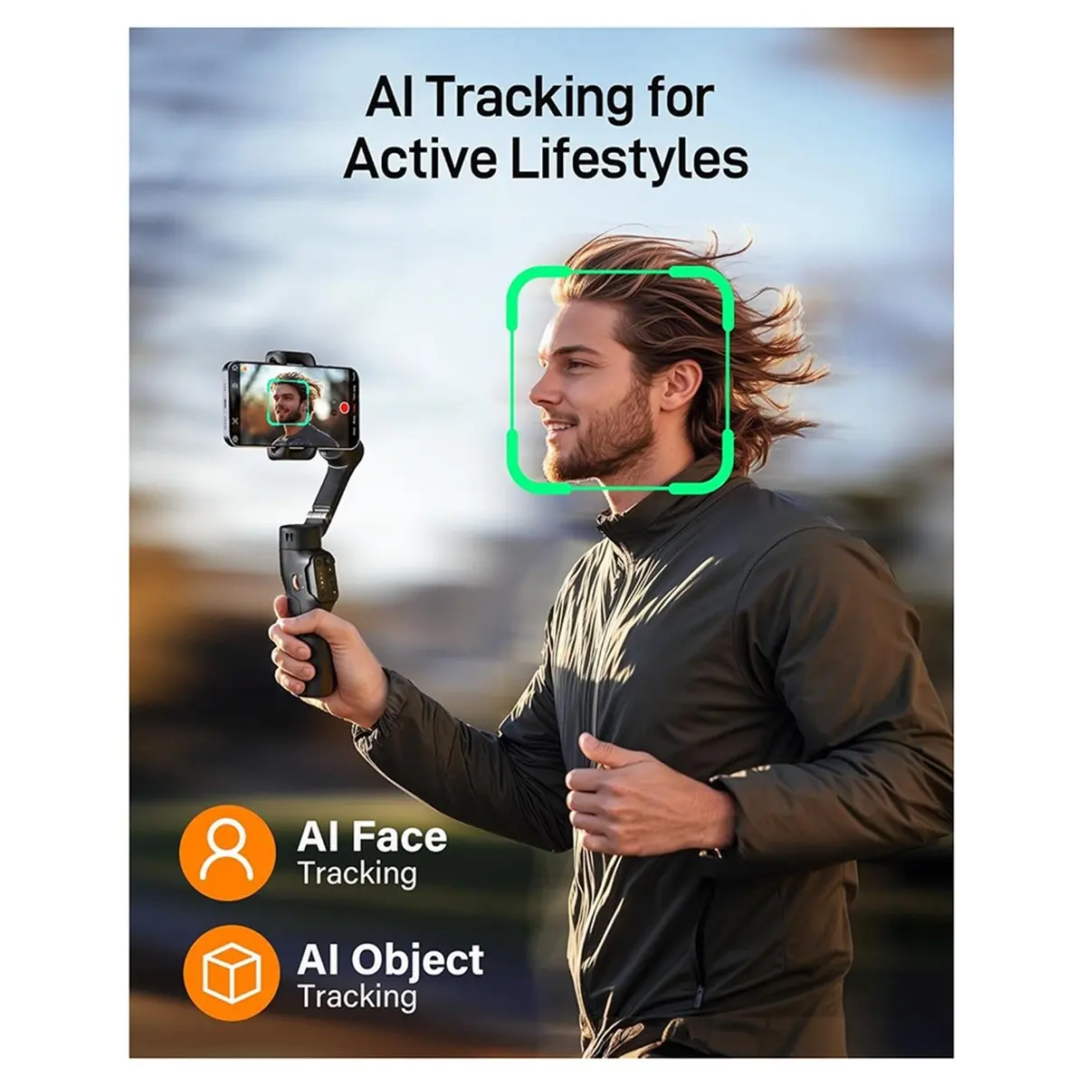 Summer sale   ISteady X3 SE Gimbal Stabilizer Portable Foldable 3- Phones Gimbal with Detachable Remote Control