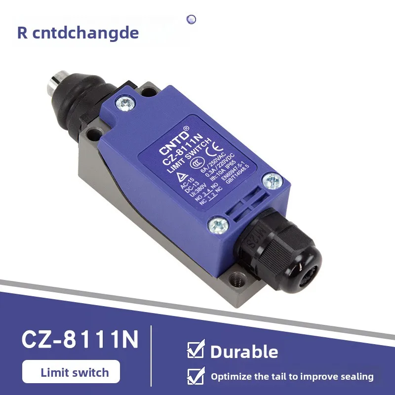 CNTD/Changde Electric Stroke Switch CZ-8111N Button Type Self-Reset Limiter Fretting