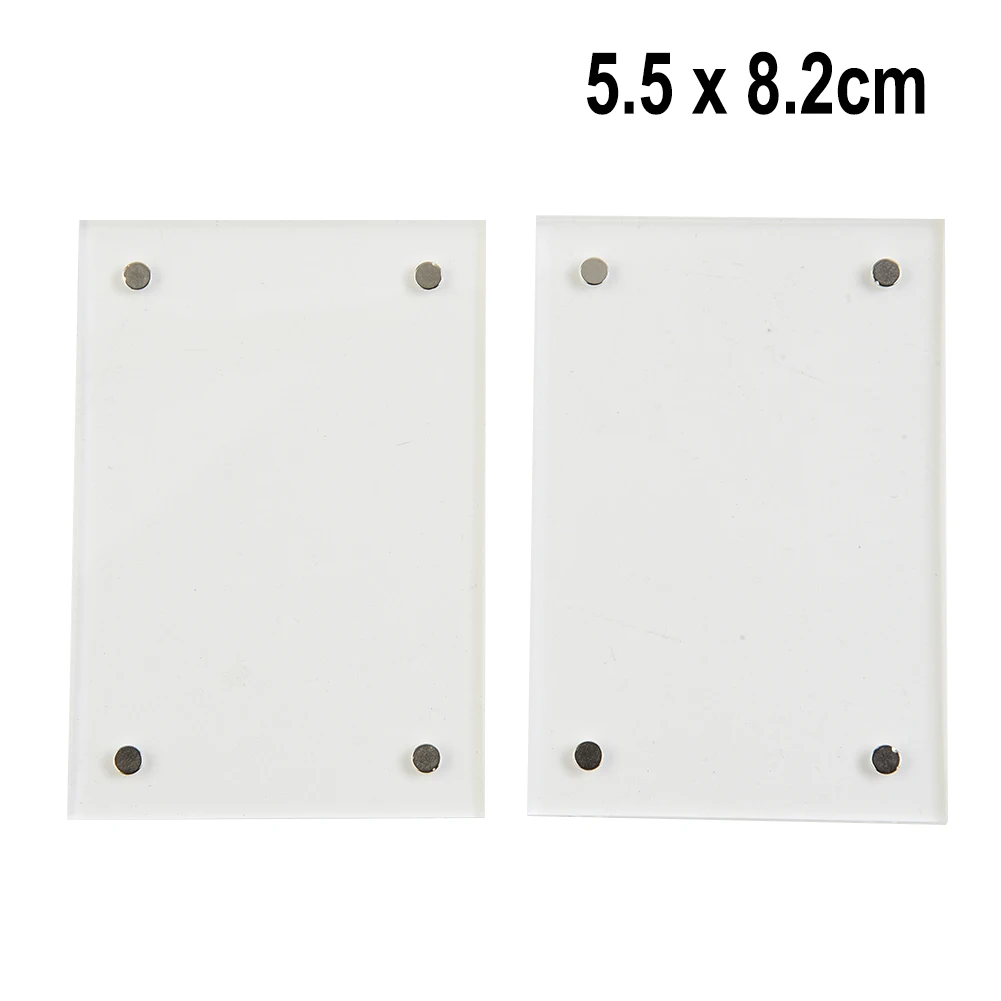 Decorative Products Photo Frame Replacement Accessories Parts 3+3mm Acrylic Decorate Desktop Garden Home Brand New