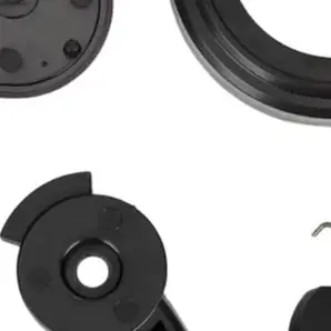 Plastic Dashboard Housing for TF 100 Electric Scooter with Sticker Pack Black Size 12.67 3.4 11.02 cm Simple Assembly