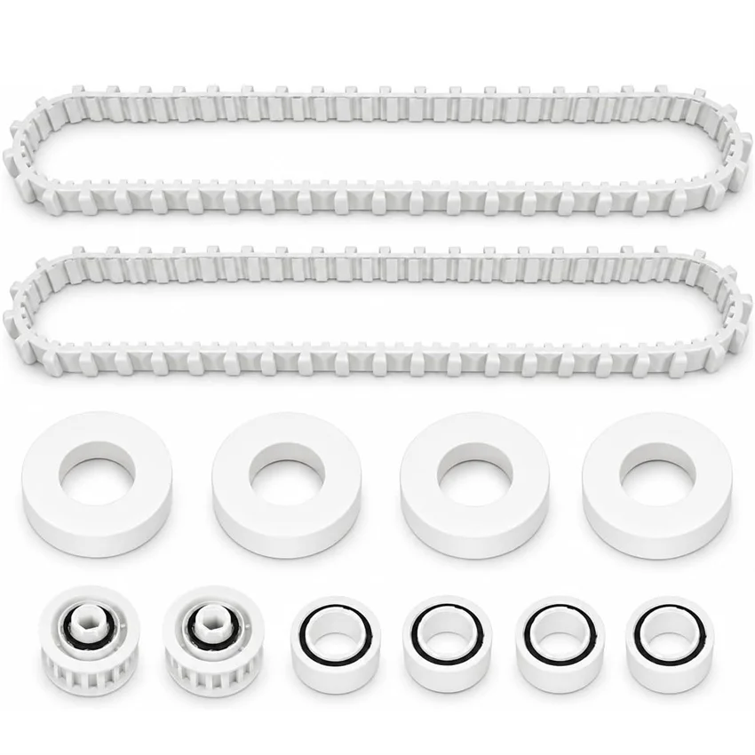 für Maytronics Dolphin Nautilus CC Plus, Premier, M400, M500 Poolreiniger, 9985006-R2 Zahnriemen, 6101611-R4 Kletterringe – Detail 1