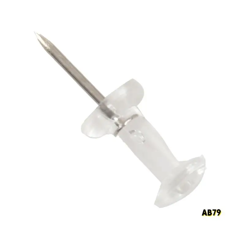 300 шт., канцелярская кнопка для большого пальца, прозрачный цвет, 3/8 дюйма, пробковая доска для рисования, офисная канцелярская кнопка