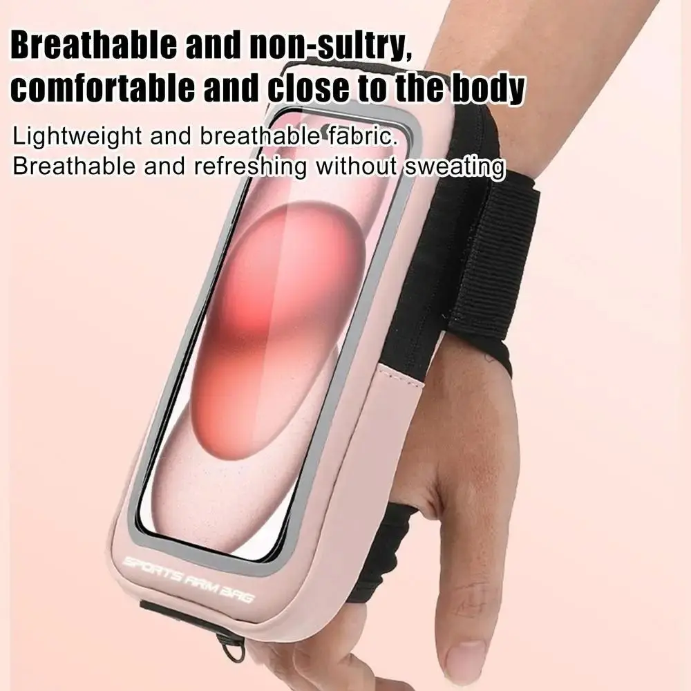 

Сенсорные нарукавники для телефона, 7-дюймовые водонепроницаемые нарукавные повязки унисекс для сотового телефона, разноцветные, на руку/на запястье/плечо