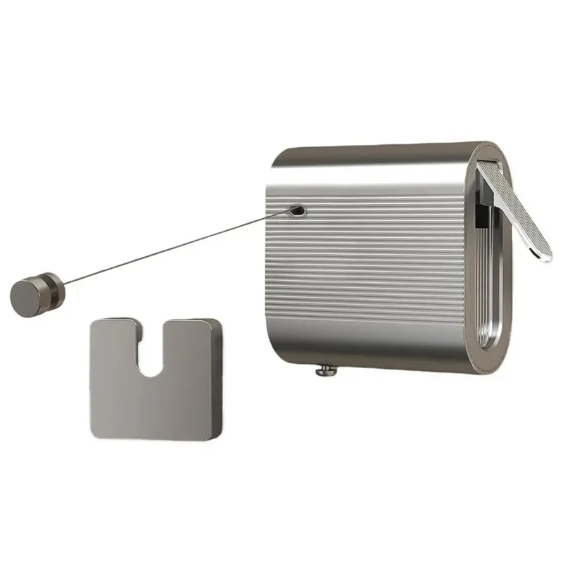 

A88Z Retractable Clothesline Outdoor Non-Sagging, Retracting Clothes Line Indoor 13.8 Ft Laundry Drying