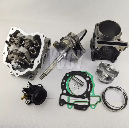 

75mm Motorcycle Cylinder Crankshaft Valve Cylinder Head Kit For PIAGGIO VESPA 300 GTS300 GTV300 Aprilia SR 300 SR300 GTS GTV 300