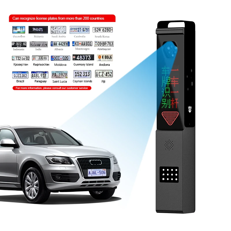 License Plate Recognition System with Automatic License Plate Recognition Parking Management