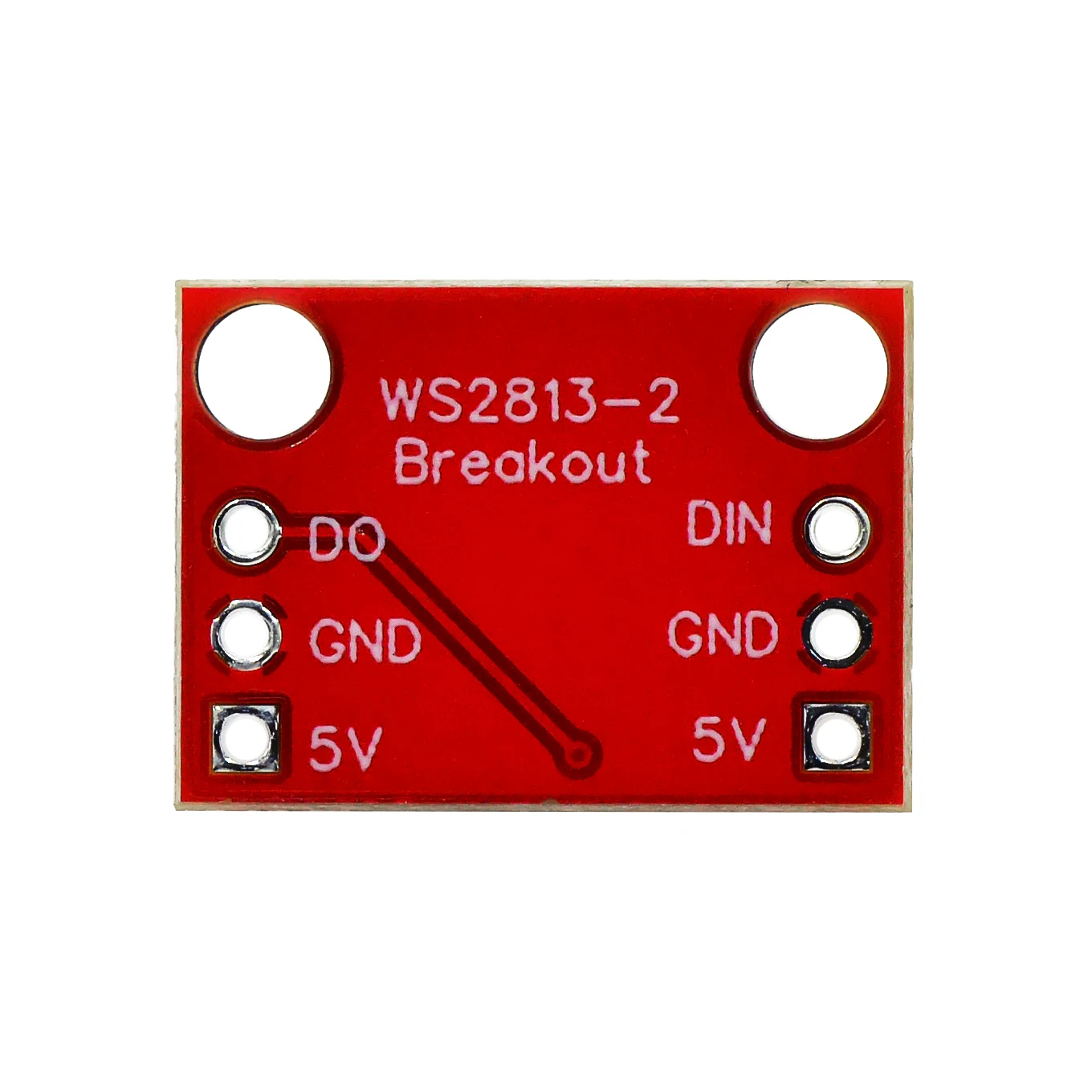 2pcs 2-bit WS2812 5050 RGB LED full color light module SCM SMT32 ARM