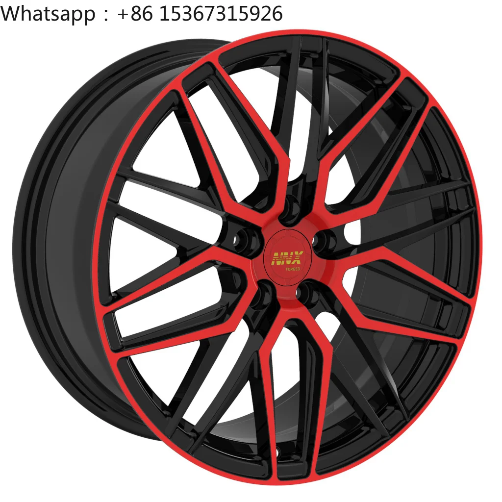 

16-24 Inch Polish Hyper Silver Black Full Painted Machined Lip Forged Aluminum Alloy Wheels