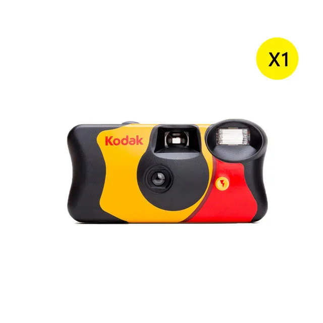 Kodak-使い捨てフィルムカメラ,27/39枚の露出写真,昼光,HDパワー