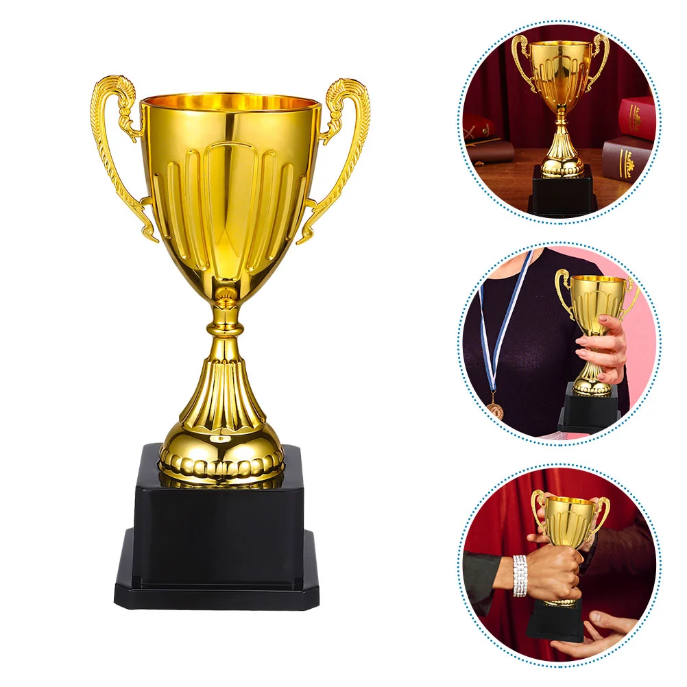 

2 Pcs Trophy Cup for Kindergarten Game Competition Racing Car Inflatable Trophies