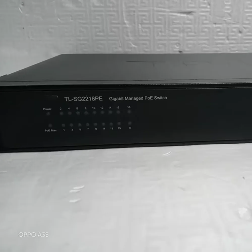 TL-SG2218PE Full Gigabit Cloud Management POE Power Switch 100% Tested Fast Ship Perfect Work