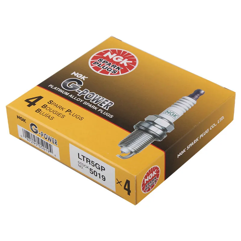 NGK Platinum Spark Plug 5019 LTR5GP for Ford B-MAX C-MAX ESCORT FIESTA FOCUS FUSION MONDEO PUMA MAZDA 2 3 6 Demio Axela