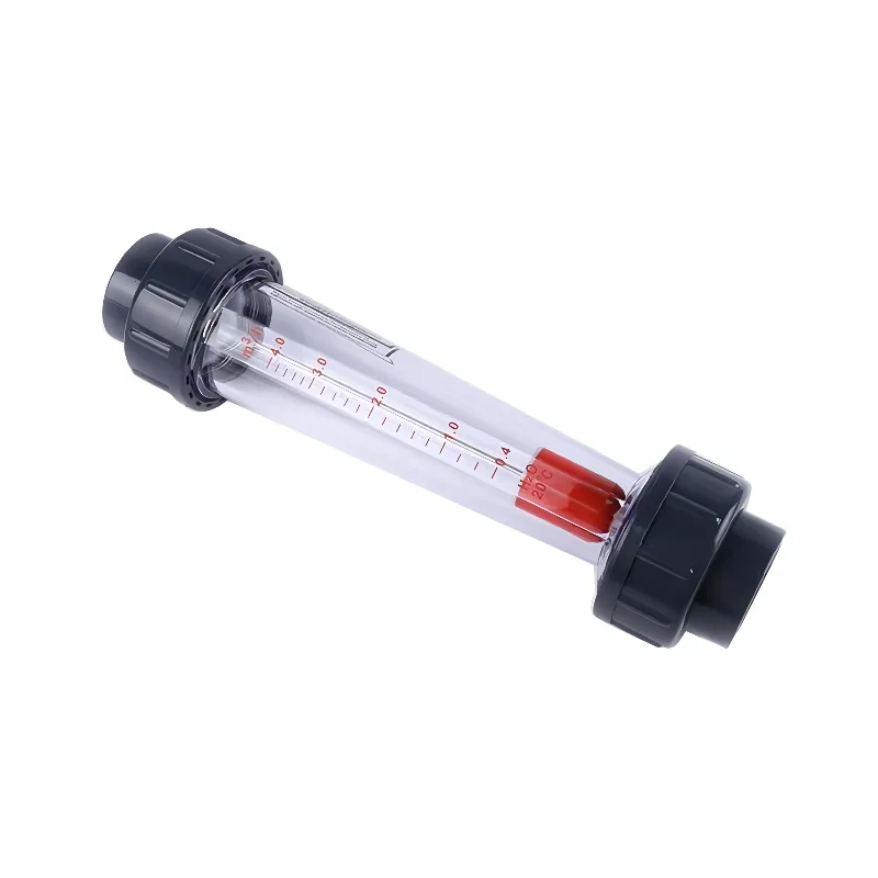 Flowmeter tabung plastik Rotor Float UPVC LZS-15/25/32/40/50/65