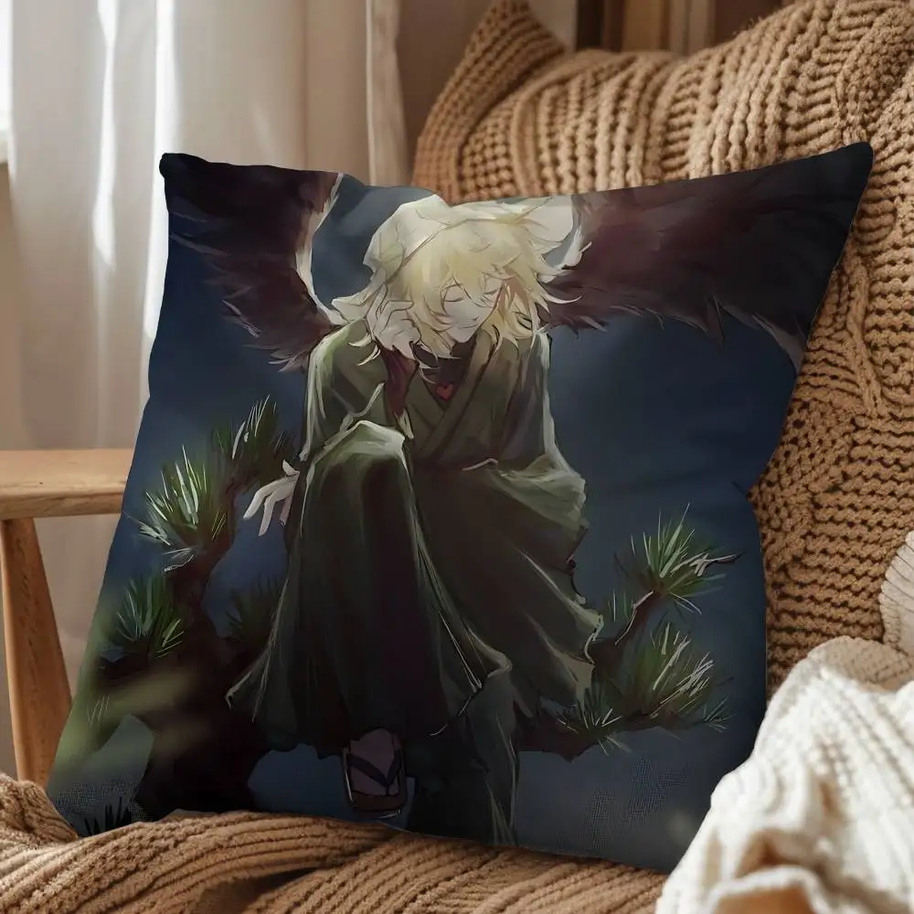 Infinite Survival Limitation Philza Cartoon Pillow Cover, 4K HD Printed Cushion Cover case with Various Exquisite Patterns