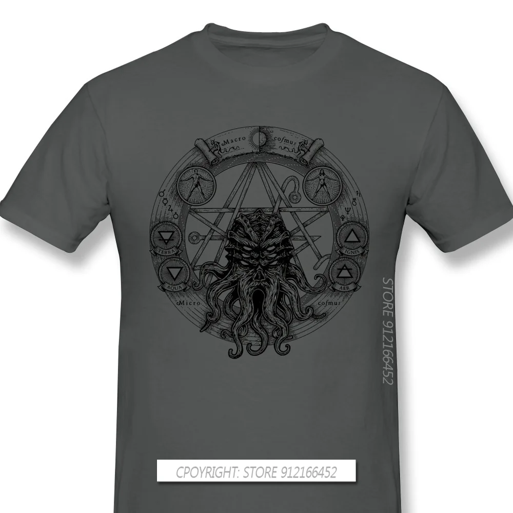 Men Clothes Bloodborne Hunters Origin Gothic Yharnam Game TShirt Red T-Shirts Cthulhu Pentagram Men Fashion Short Sleeve