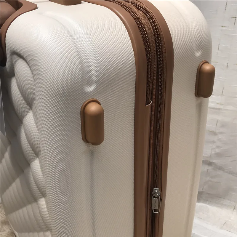 UK Fashion Brand travel luggage ins luxury spinner carry on trolley suitcase new style travel trolley case 20/24/28 inch