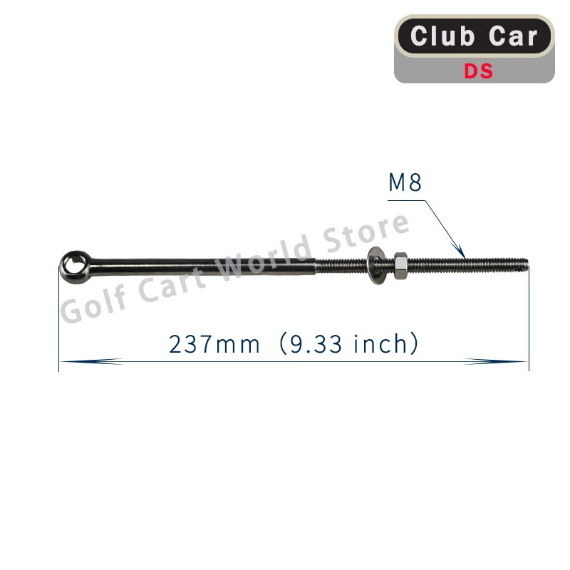 Brake screw connecting rod balance block suitable for ClubCar DS OEM # 101953101 # 101990801 # 10335001 # 101990802