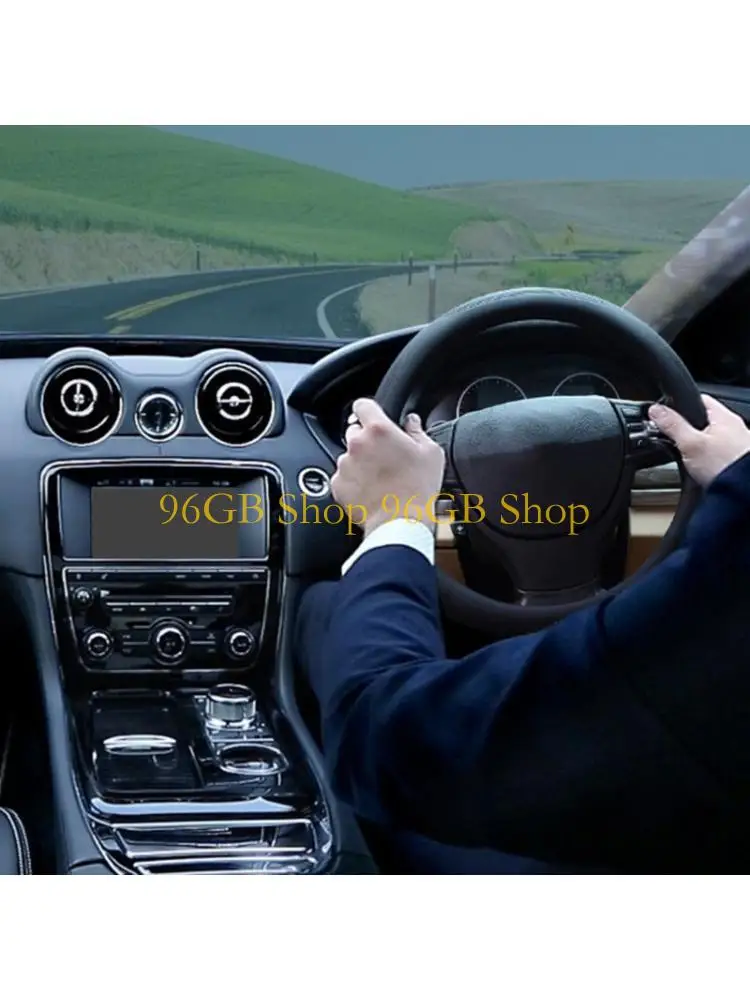 

96 ГБ 15-дюймовый защитный чехол на руль из синтетической кожи с модной строчкой, нескользящая ручка, подходит для большинства