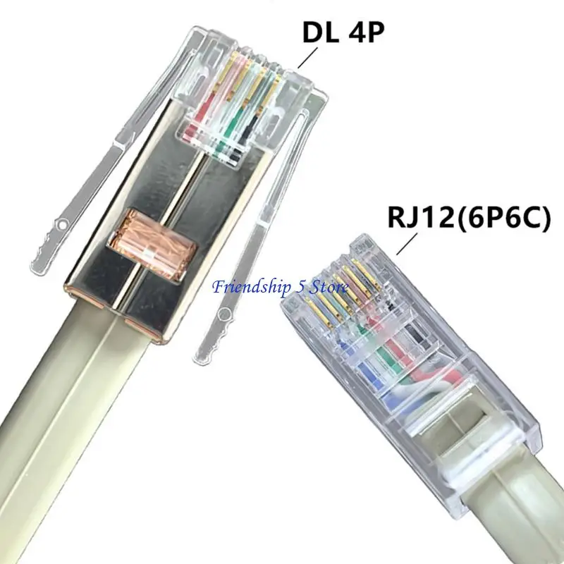 T8WC Highly speed RJ12 SDL 4P Telephone Cable Industrial Transmission Wire For Telecoms Equipment And Data Networking