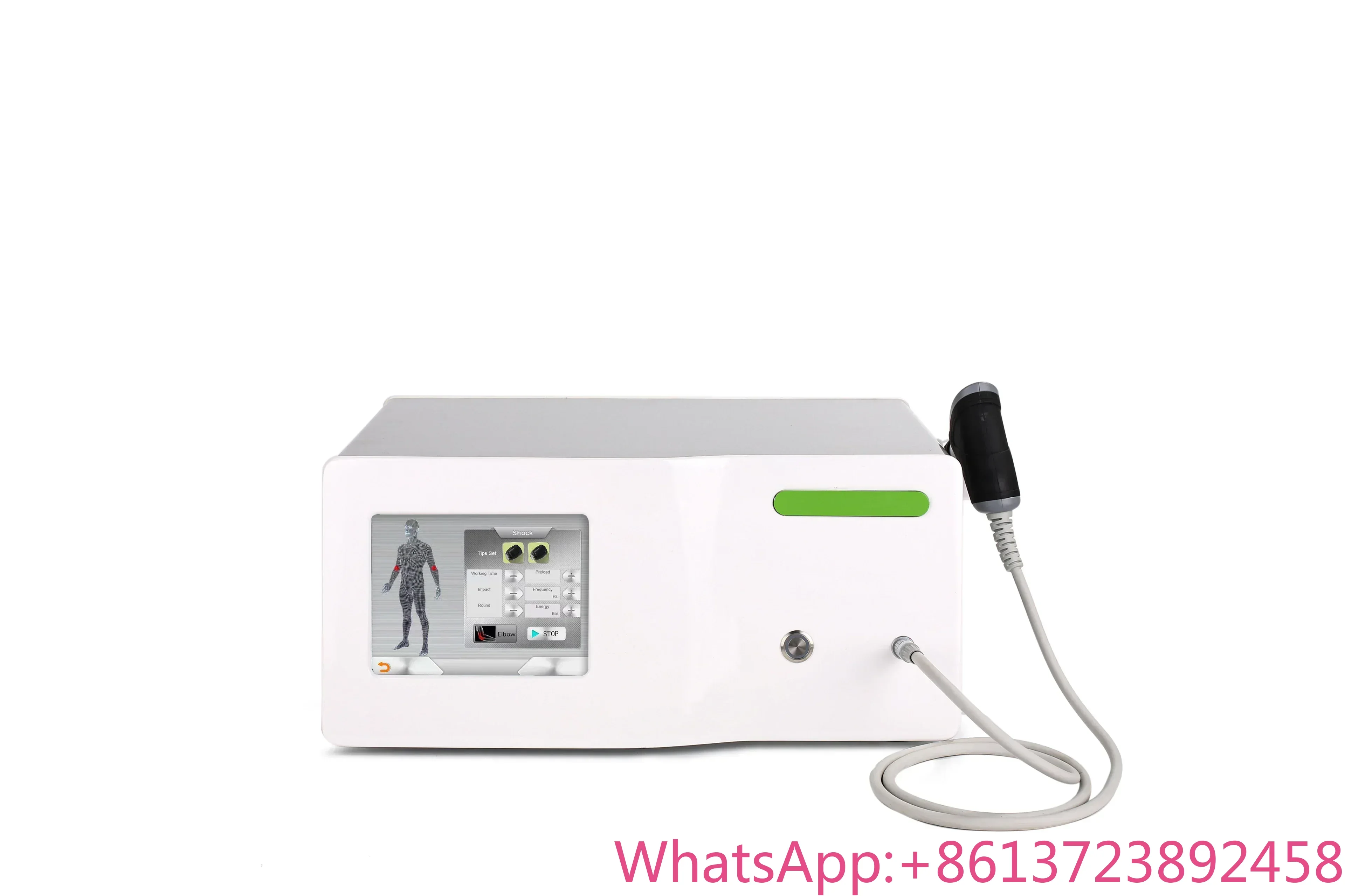 

10 Bar Extracorporeal shockwave machine for joint Pain Removal ED Treatment Body Massage medical treatment device