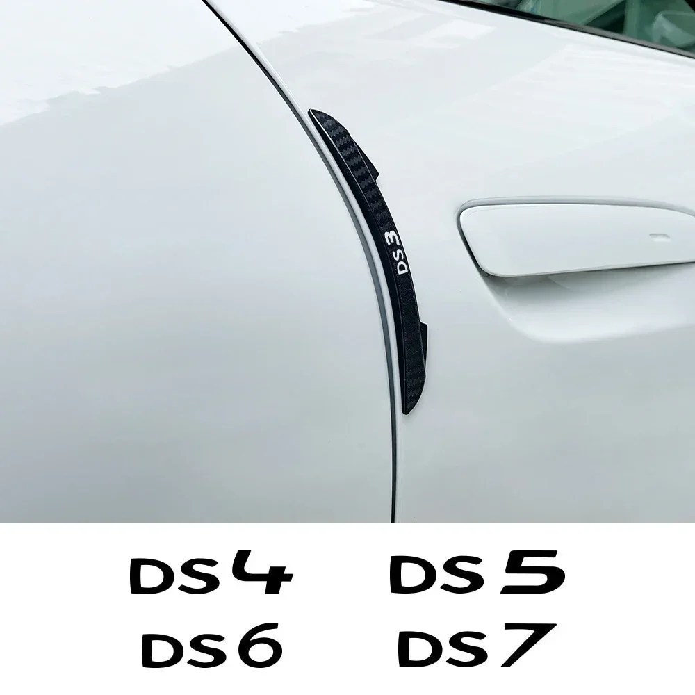Car Door Anti-collision Strip Edge Guards Trim Auto Exterior Accessories For DS Citroen DS3 Cabrio DS4 DS5 Prestige 5LS DS6 DS7
