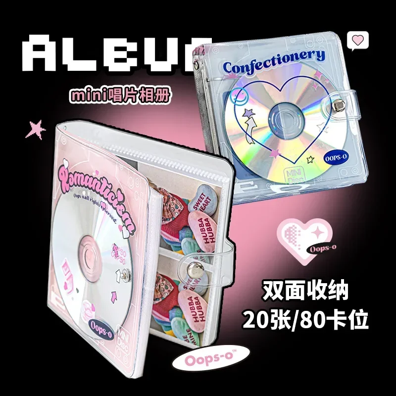 Retro CD Kpop fotokartki zbieraj segregator A7 okładka notesu pamiętnik Agenda Planner papiernicze zestaw albumów fotograficznych — zdjęcie produktu 4