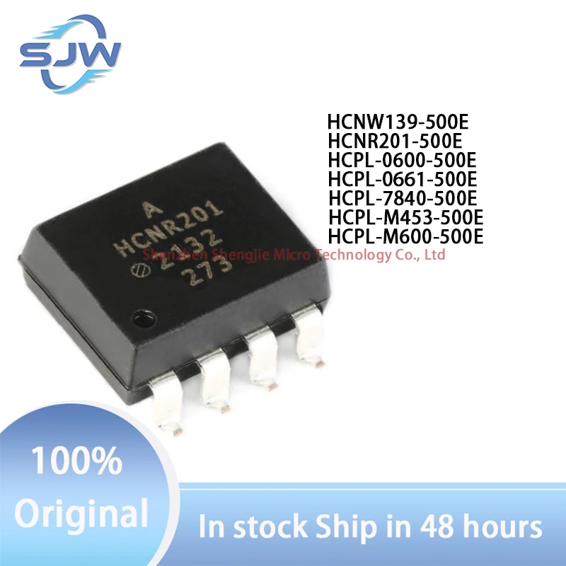 HCNW139-500E HCNR201-500E HCPL-0600-500E HCPL-0661-500E HCPL-7840-500E HCPL-M453-500E HCPL-M600-500E Logic output optocoupler