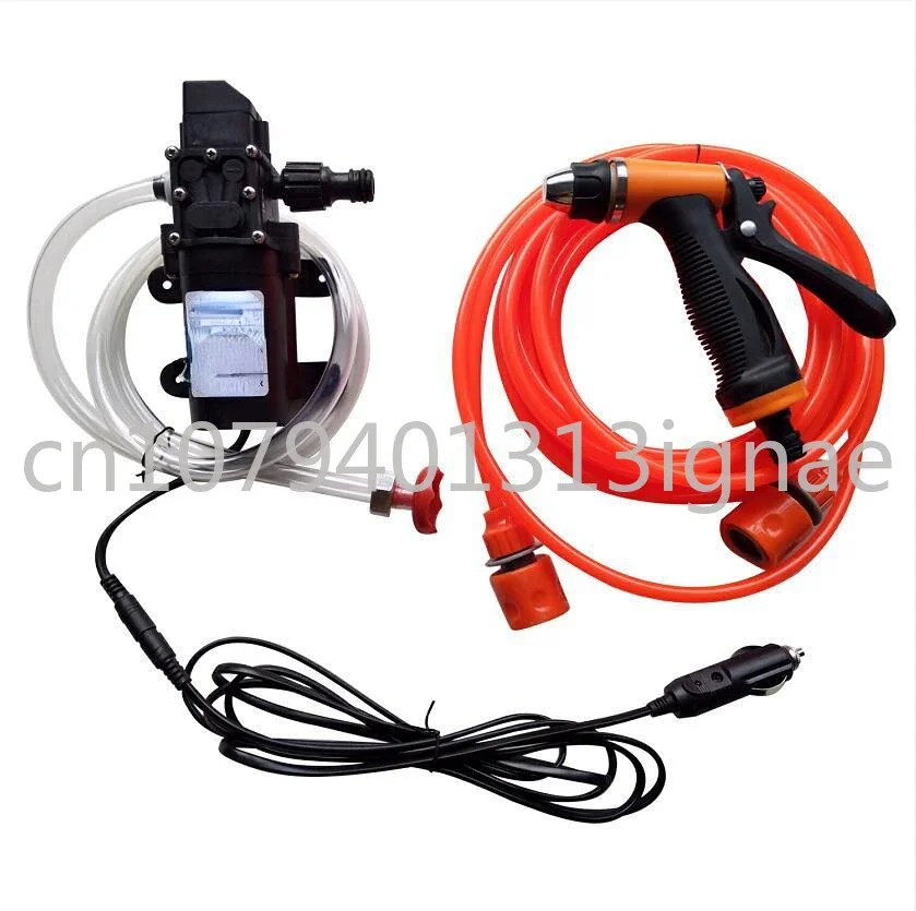 Intelligent Vehicle-Mounted Car Washer 12V Water Pump High Pressure Portable Gun Stop Pump