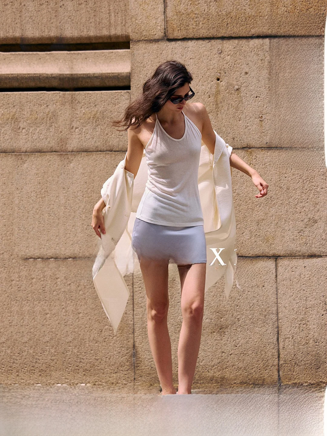 

Luna7xi Chic mat High Waist Women's Skirt Color Commute Friendly A-Line Skirt for Ci Commuting Summer 2026