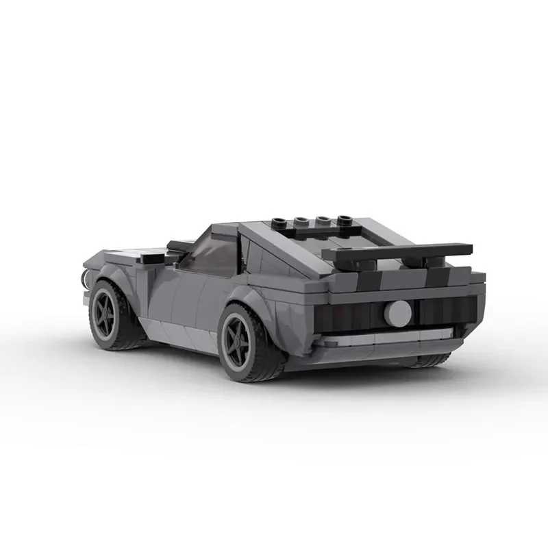 Moc-kompatibles Automodell BOSS 302, Retro-Vintage-Auto, Technologie, modularer Baustein, Geschenk, Weihnachten, Kinderspielzeug, DIY-Set