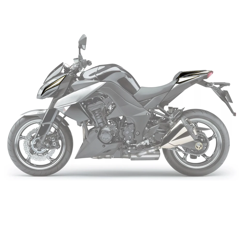 Motorcycle 3D Gel Fairing Protector Paint Protection Decal Sticker Kit For KAWASAKI Z1000 2010 2011