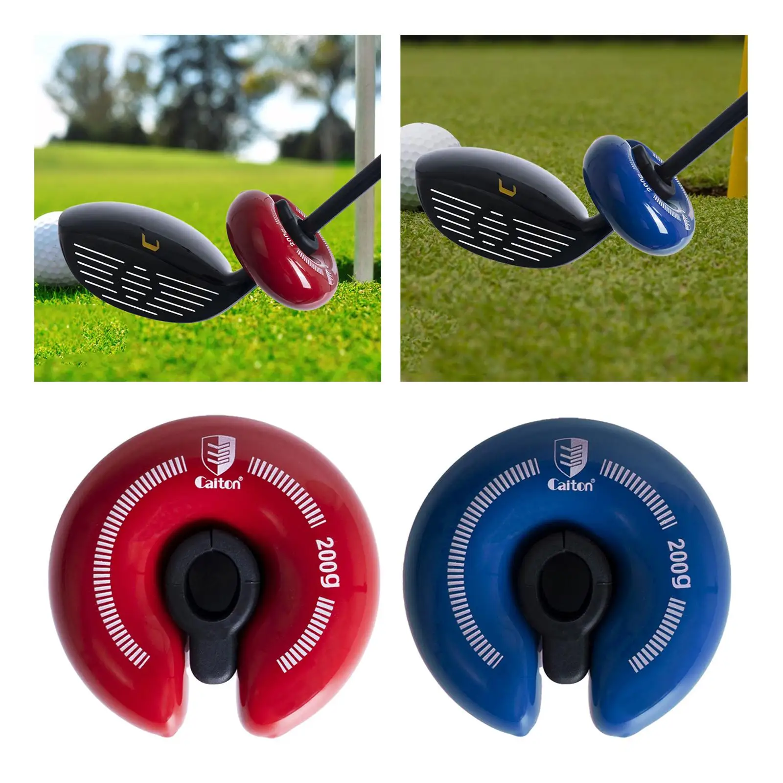 Golf Weighted Swing Ring Men Women Golf Club Warm up Swing Donut Weight Ring