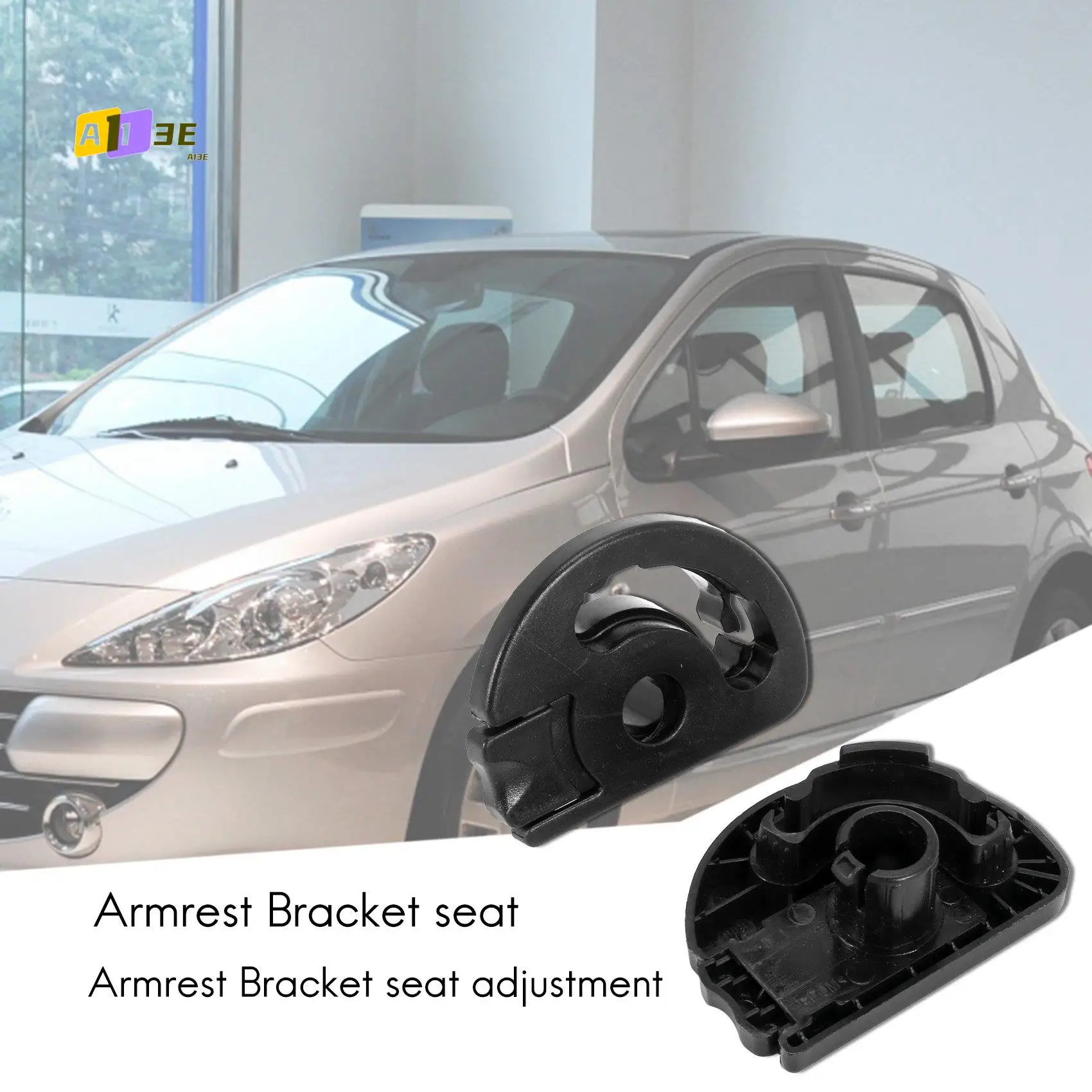 

A03E-Кронштейн регулировки переднего левого/правого сиденья для Peugeot 307, крепление подлокотника для Picasso Triumph 408, автомобильный аксессуар