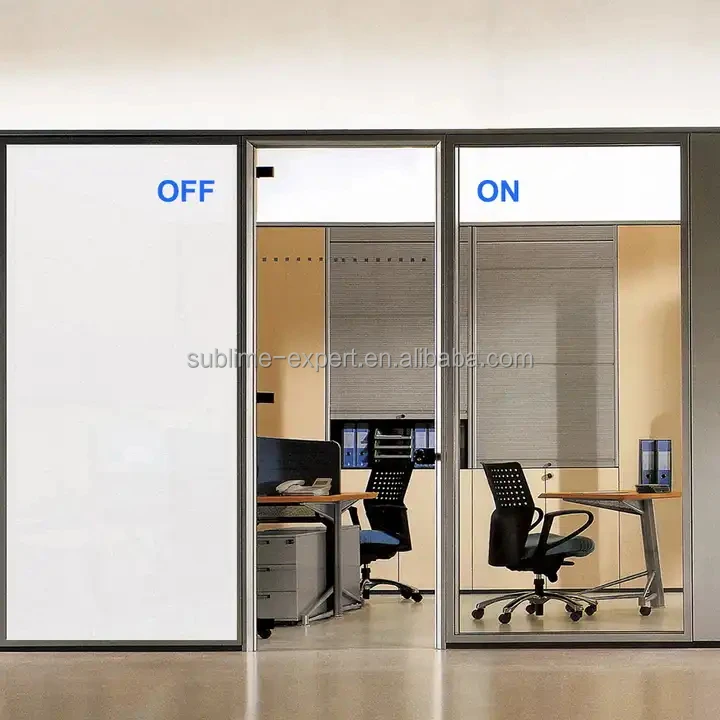 Selfadhesive Electronic Switchable Smart Film Clear Pdlc Smart Tint Pdlc Film Smart Window Film for Sliding Glass Door