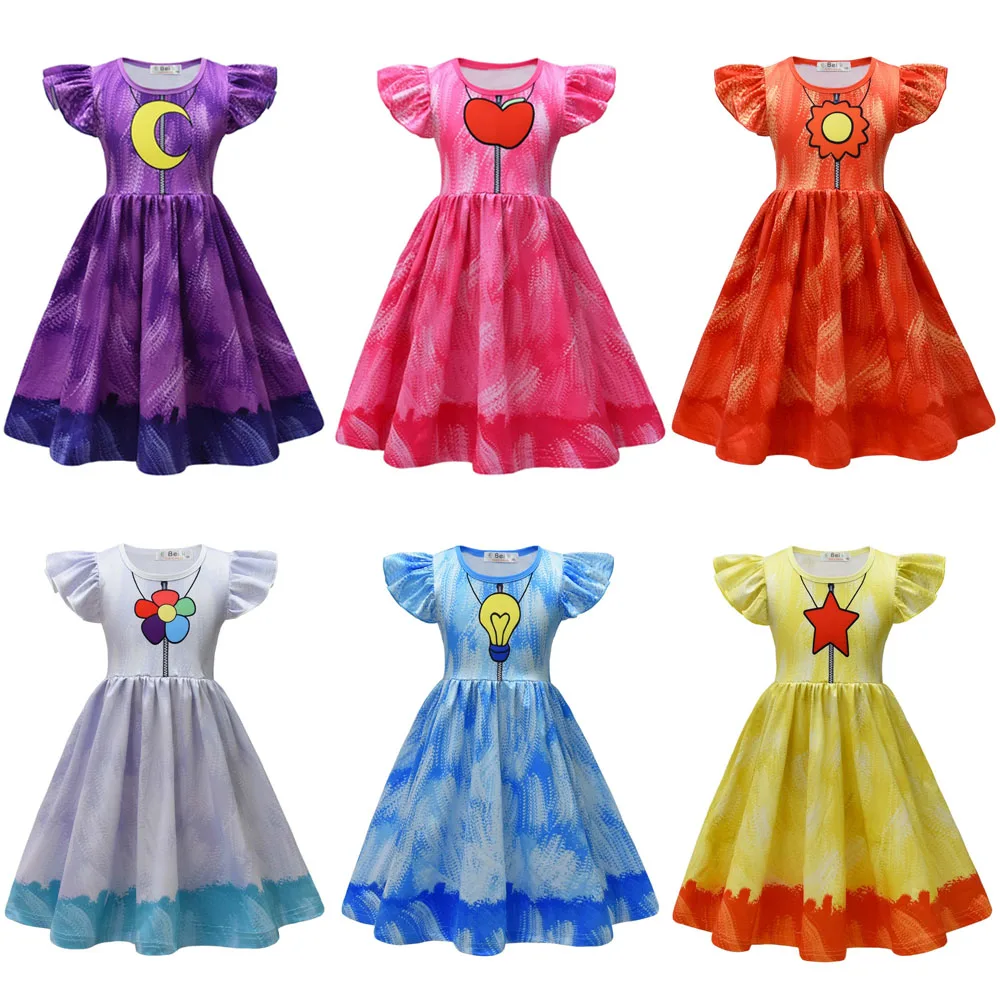 

Game Catnap Cosplay Costume Kids Terrifying Smiling Animal Catnap Ruffle Dresss Girls Role Play Dress Halloween Carnival Party