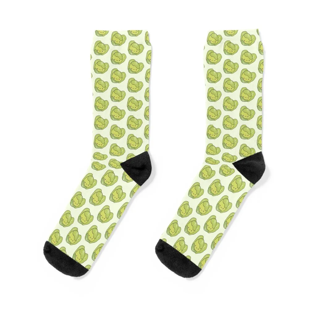 

Cute cabbage illustration Socks Soccer sports and leisure anime shoes Woman Socks Men's