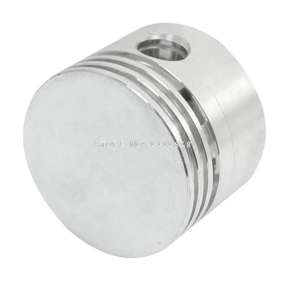 Pistón y anillo de pistón, accesorios de compresor de aire, tono plateado, 42/47/48/51/55/65/80/90/95/105