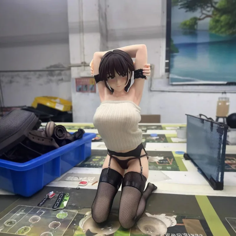 Native 1/4 Shouka Figure with Real Fabric Clothes, Anime Collectible Statue in Gift Box, Limited Edition for Adults