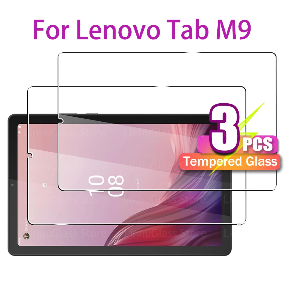 

For Lenovo Tab M9 (9 inch) 2023 TB310FU Screen Protector Tempered Film HD Clear Anti Fingerprints Anti Scratch Protective Glass