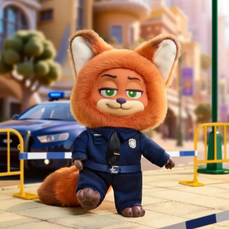 Zootopia صندوق أعمى لطيف نيك جودي عمل الشكل Zootopia الفينيل أفخم دمية صندوق غامض شخصيات كرتونية الكرتون جمع لعبة مجسمة