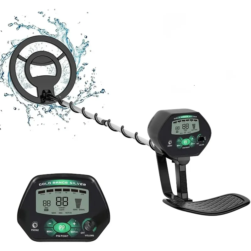 MD-4090 Professional Metal Detector Underground Gold Detector High Accuracy Metal Finder Waterproof Search Coil Seeker Treasure