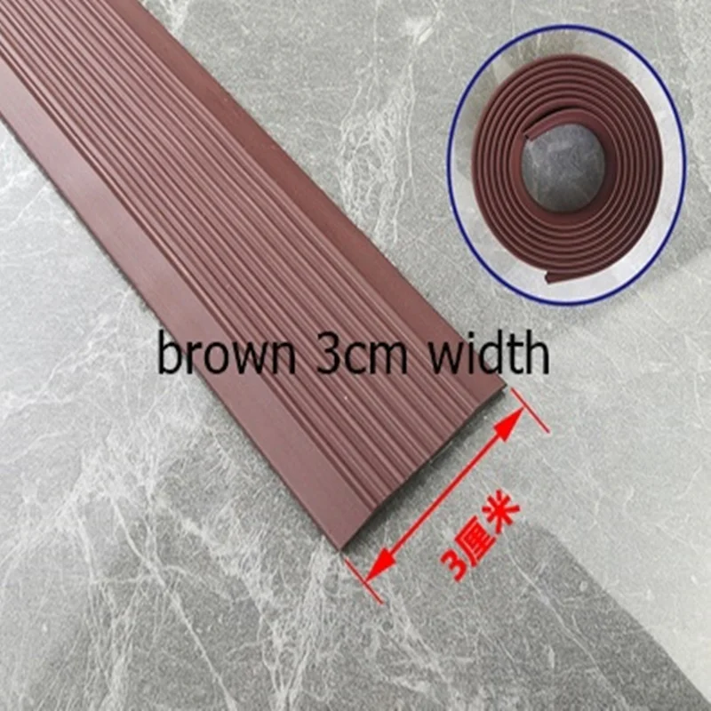 

1m Self adhesive strip 5cm width stair anti-skid strip step PVC step sticker outdoor marble ramp ground anti-skid sticker