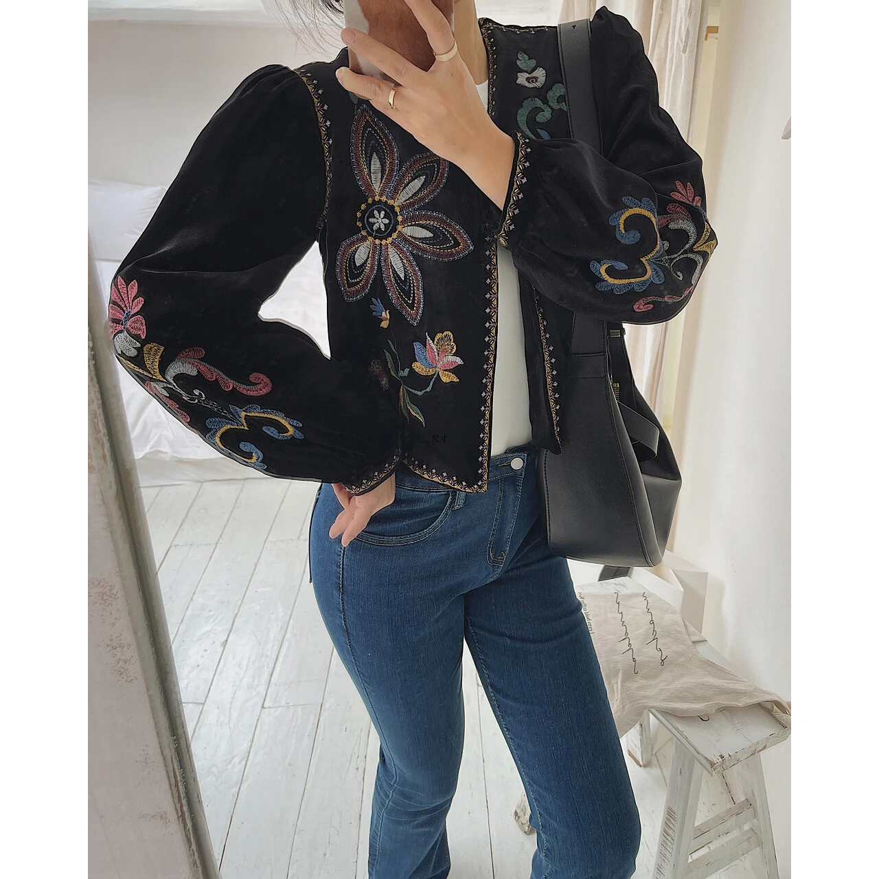 2022 Women Plaid Embroidery Short Jacket Spring Bomber Windbreaker Clothes Coat New Cardigan Parkas Urban Trench Y2k Goth Blazer