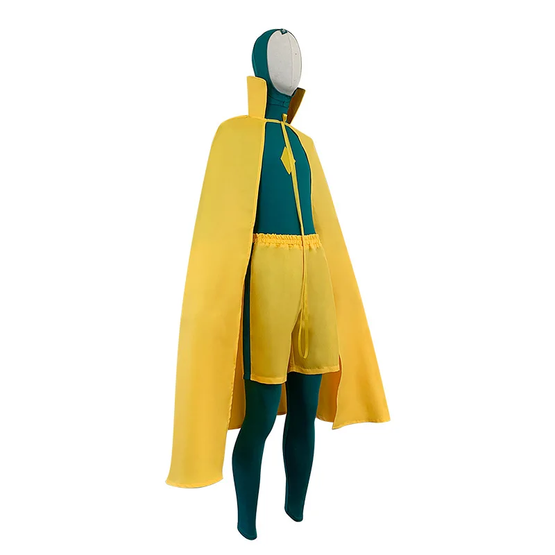 Wanda Vision Cosplay Volledige set kostuum Toneelvoorstelling Halloween-kostuum Traditionele dameskleding Nationaal podium...
