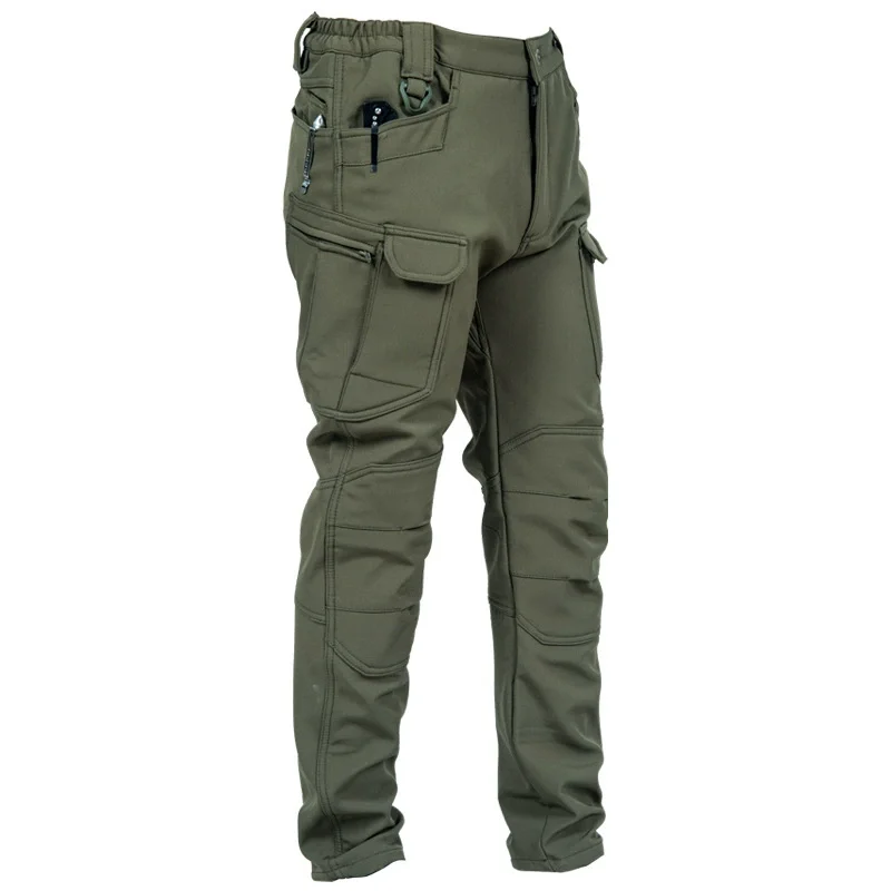 Men\'s tactical pants, casual work pants, durable forestry work pants, thick mountaineering pants, labor protection clothing