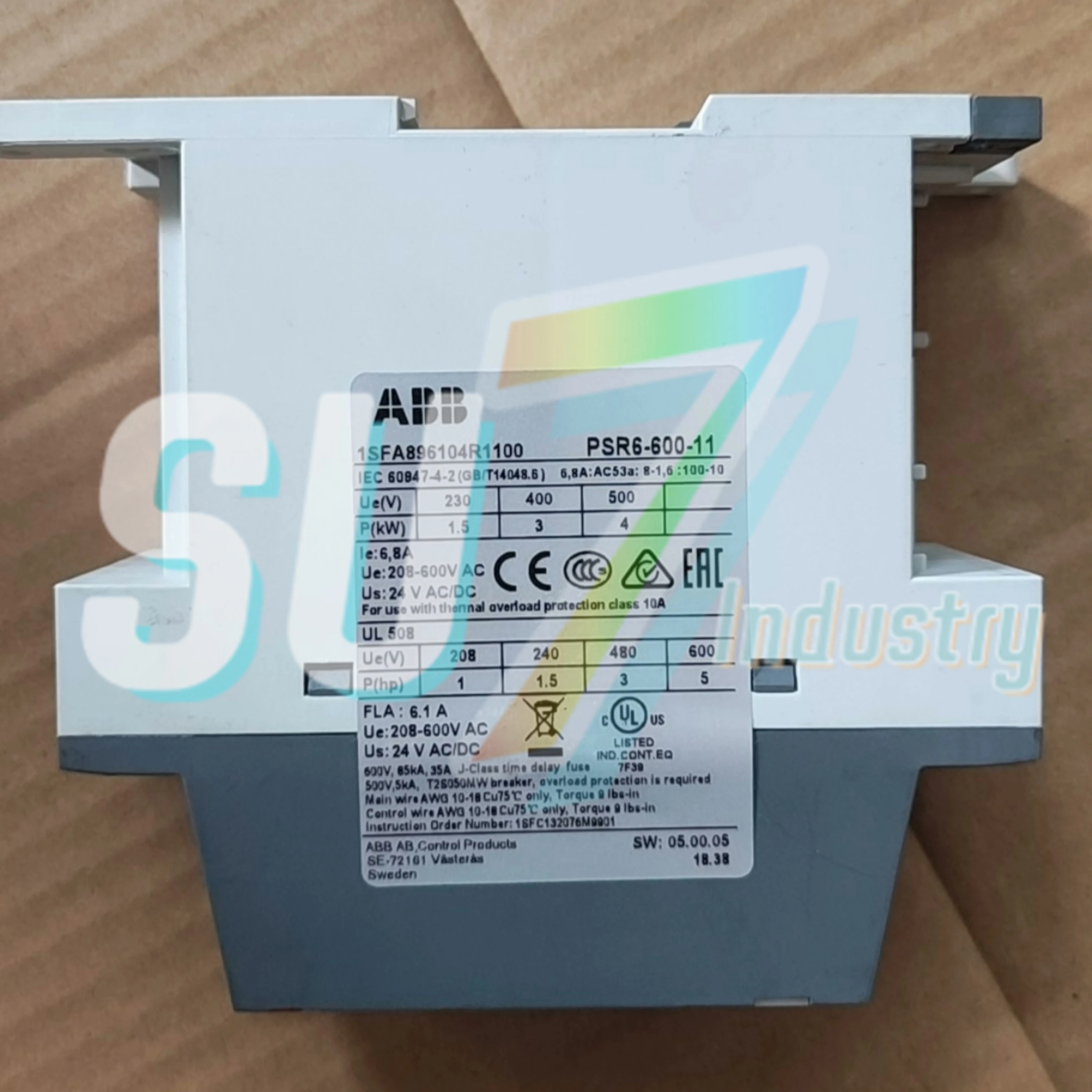 소프트 스타터 PSR3-600-11 PSR6-600-11 PSR9-600-11 PSR12-600-11 PSR16-600-11 새로운 원본