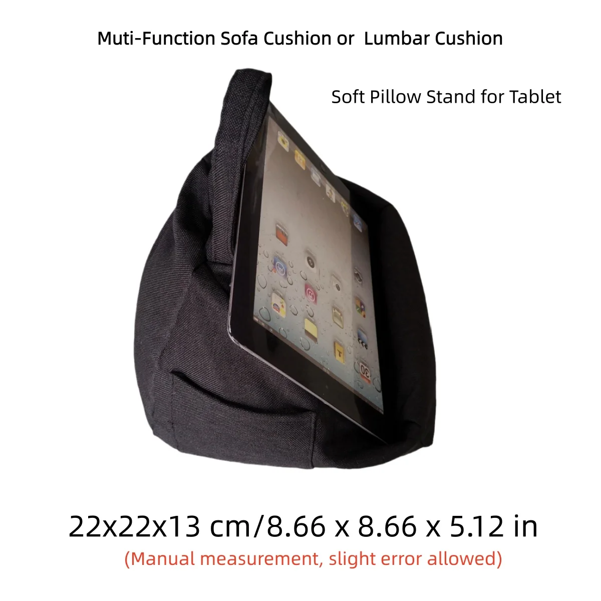 Soft Tablet Pillow Stand 7-13