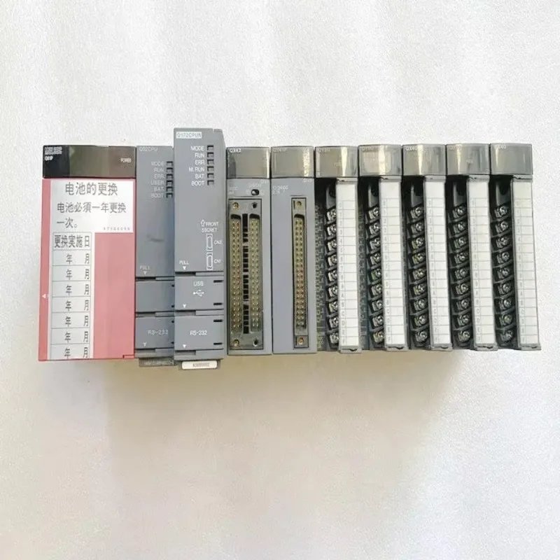 

Q Series PLC Controller Q02CPU/Q172CPUN etc. Modules for Niigata MD Series Molding Machines,Industrial Automation Control System