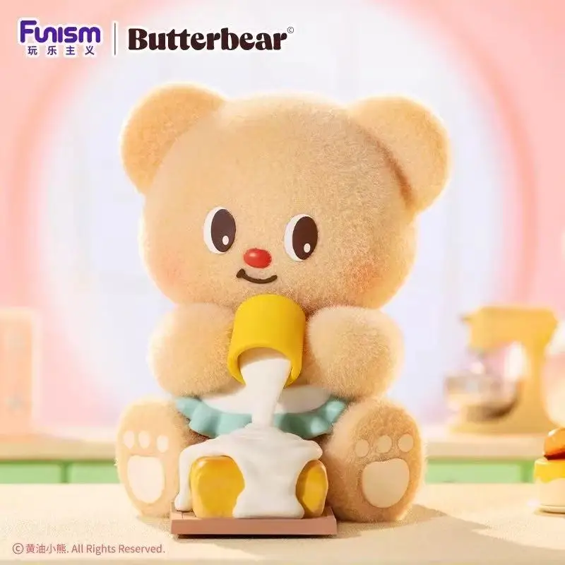 جديد زبدة دمية دب صندوق أعمى Kawaii الخبز ورشة عمل سلسلة أفخم سطح المكتب سيارة الديكور هدية عيد ميلاد